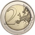 Германия 2 евро 2025 год - 35 лет объединению Германии (D)