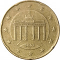 Германия 20 евроцентов 2002 год (D)