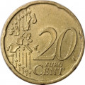 Германия 20 евроцентов 2002 год (D)