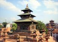 Непал 5 рупий 2012 год - Храм Taleju temple. Яки на фоне Эвереста UNC