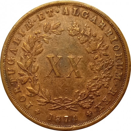 Португалия 20 рейс 1874 год