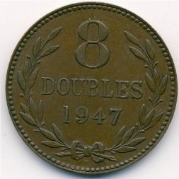 Гернси 8 дублей 1947 год