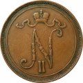 Финляндия 10 пенни 1905 год