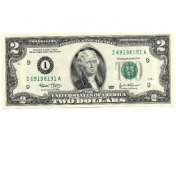 США 2 доллара 2003 год - I - UNC 
