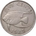 Бермудские острова 5 центов 1975 год