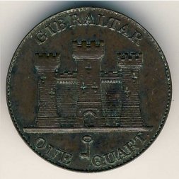 Гибралтар 1 кварт 1842 год