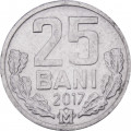 Молдавия 25 бани 2017 год 