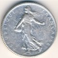 Франция 1 франк 1914 год