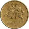 Литва 10 центов 1998 год - Рыцарь