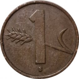 Швейцария 1 раппен 1956 год
