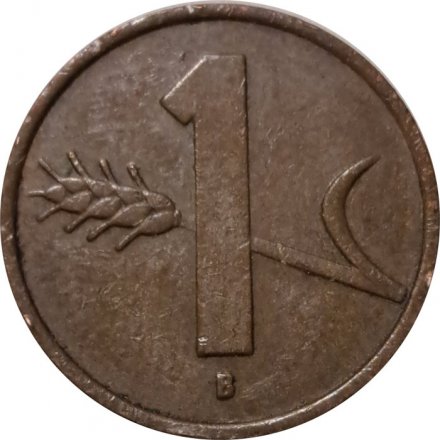Швейцария 1 раппен 1956 год