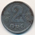 Дания 2 эре 1918 год