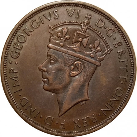 Джерси 1/12 шиллинга 1937 год