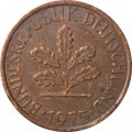ФРГ 1 пфенниг 1975 год - J