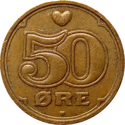 Дания 50 эре 2002 год