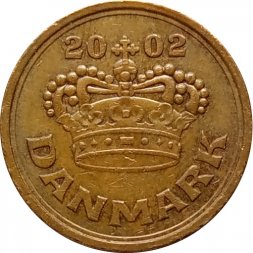 Дания 50 эре 2002 год