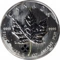 Канада 5 долларов 2006 год - Кленовый лист (крести)
