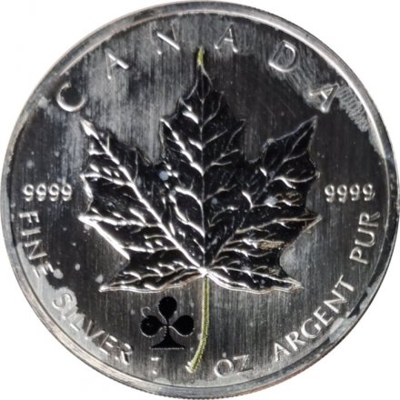 Канада 5 долларов 2006 год - Кленовый лист (крести)