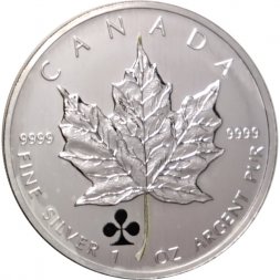 Канада 5 долларов 2006 год - Кленовый лист (крести)