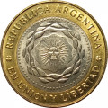 Аргентина 2 песо 2016 год