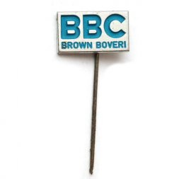 Значок-иголка Фирма. BBC Brown Boveri