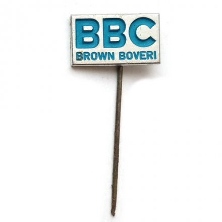Значок-иголка Фирма. BBC Brown Boveri