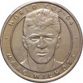 Жетон Бельгия. Marc Wilmots. Марк Вильмотс. World Cup&#039;94. Чемпионат мира по футболу