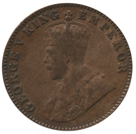 Британская Индия 1/4 анны 1930 год - Король Георг V (Бомбей)