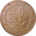 Германия 5 евроцентов 2007 год (J)