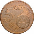 Германия 5 евроцентов 2007 год (J)