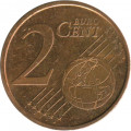 Испания 2 евроцента 2006 год - Кафедральный собор Сантьяго-де-Компостела