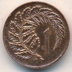 Новая Зеландия 1 цент 1969 год