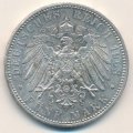 Бавария 5 марок 1908 год