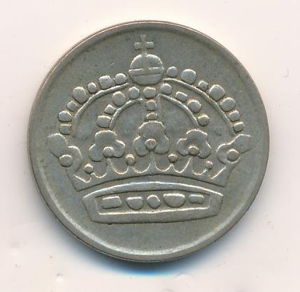 Швеция 50 эре 1956 год - Король Густав VI Адольф