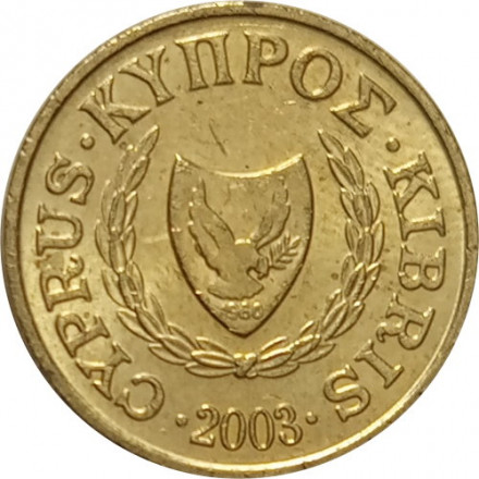 Кипр 1 цент 2003 год