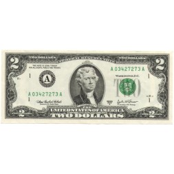 США 2 доллара 2003 год - A - XF