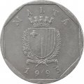 Мальта 50 центов 1995 год