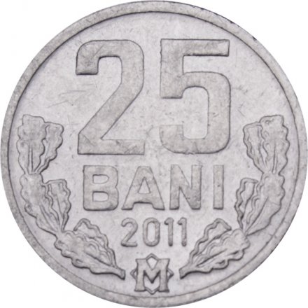Молдавия 25 бани 2011 год