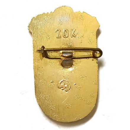 Значок Тихвин. Герб. Шахтинская серия