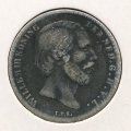Нидерланды 1/2 гульдена 1858 год