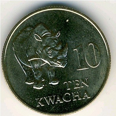 Замбия 10 квача 1992 год