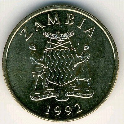 Замбия 10 квача 1992 год