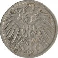 Германия 10 пфеннигов 1905 год (A)