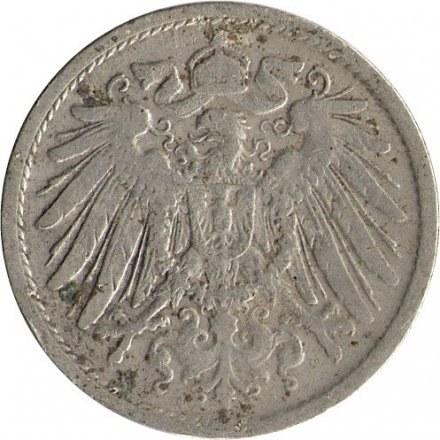 Германия 10 пфеннигов 1905 год (A)