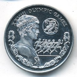 Виргинские острова 1 доллар 2004 год
