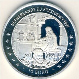Остров Мэн 10 евро 1997 год