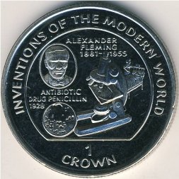 Остров Мэн 1 крона 1995 год
