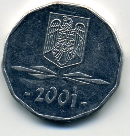 Румыния 5000 леев 2001 год