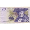 Швеция 20 крон 2008 год - F
