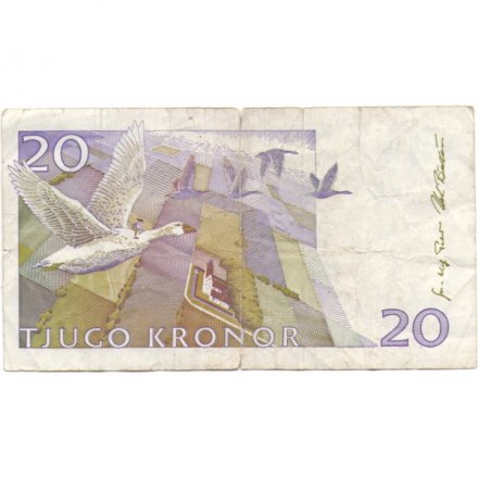 Швеция 20 крон 2008 год - F